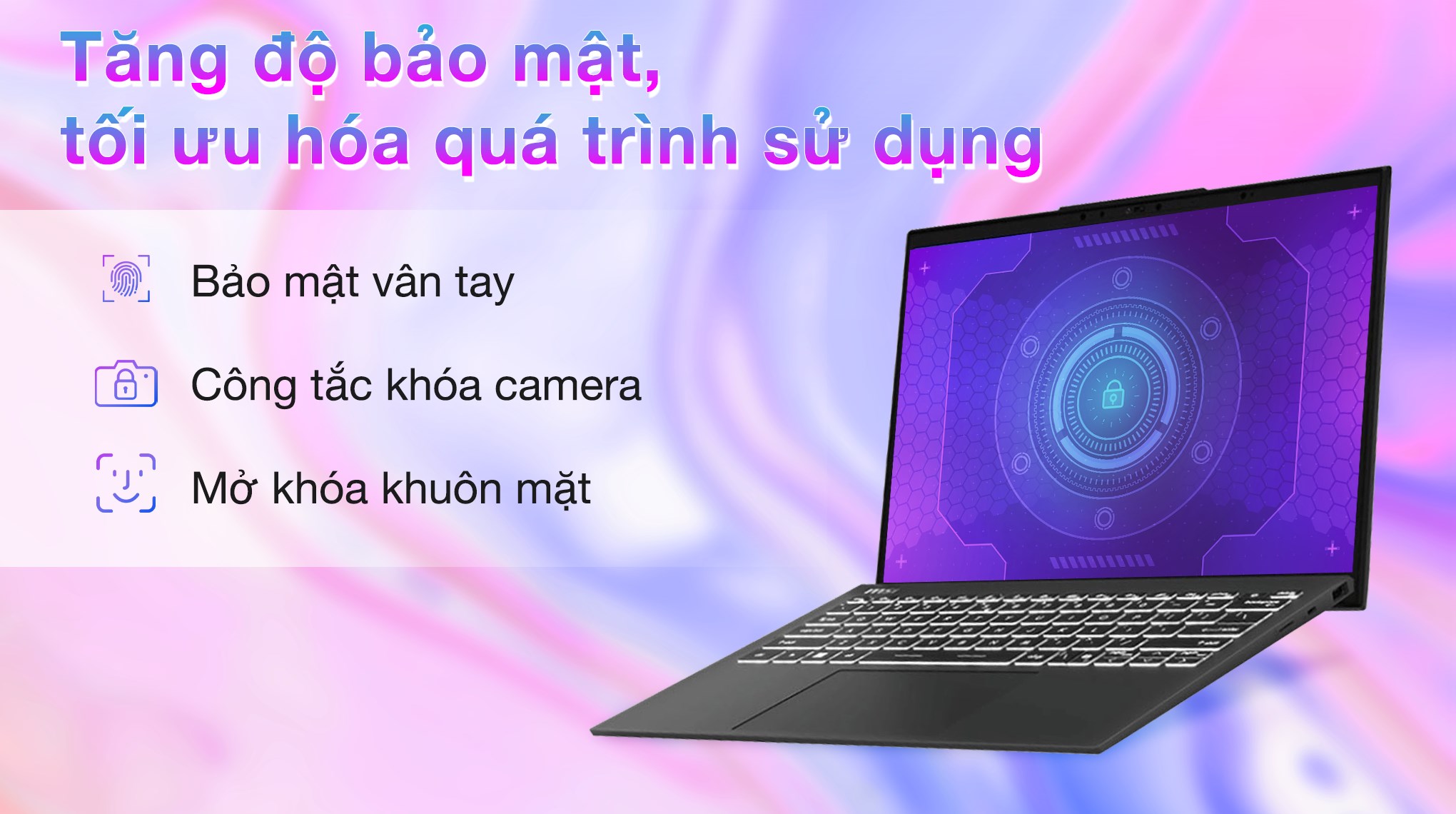 Laptop MSI Prestige 13 AI+ A2VMG - 040VN (Ultra 7 258V, 32GB, 1TB, 2.8K OLED, Win11)