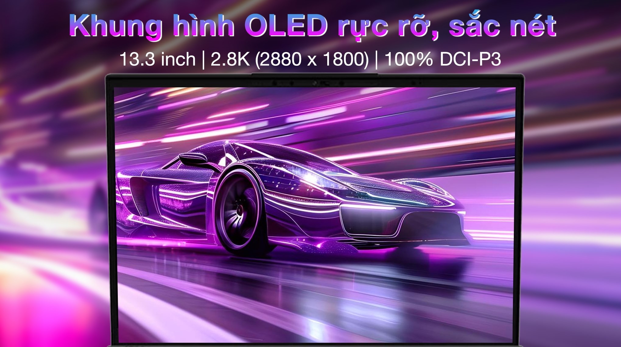 Laptop MSI Prestige 13 AI+ A2VMG - 040VN (Ultra 7 258V, 32GB, 1TB, 2.8K OLED, Win11)