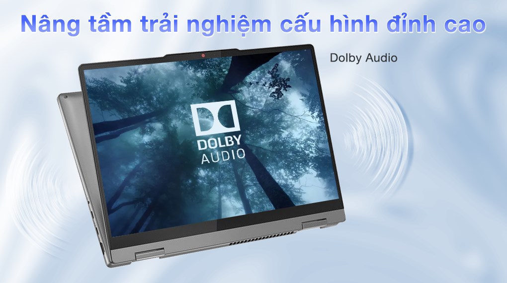 Laptop Lenovo IdeaPad 5 2in1 14Q8X9 - 83GH001FVN (X1P 42 100, 16GB, 512GB, WUXGA OLED, Cảm ứng, Win11)