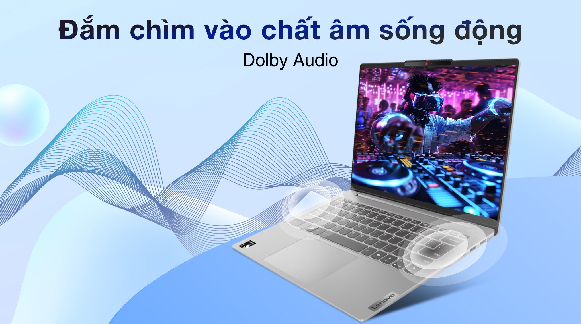 Lenovo IdeaPad Slim 5 14Q8X9 X1P 42 100 (83HL000KVN) - Âm thanh
