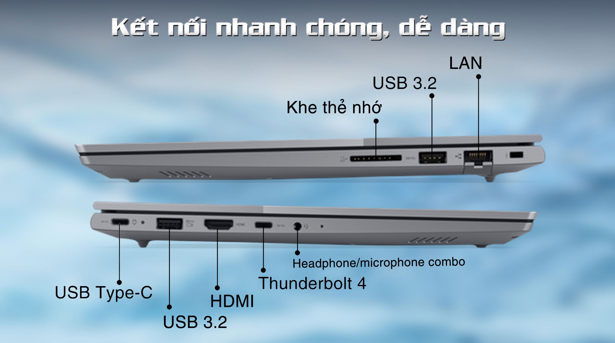 Laptop Lenovo ThinkBook 14 G6 - 21KG00BQVN (i7 1355U, 16GB, 512GB, WUXGA, Win11)