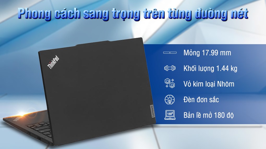 Lenovo ThinkPad E14 Ultra 7 155H (21M70051VN) - Thiết kế