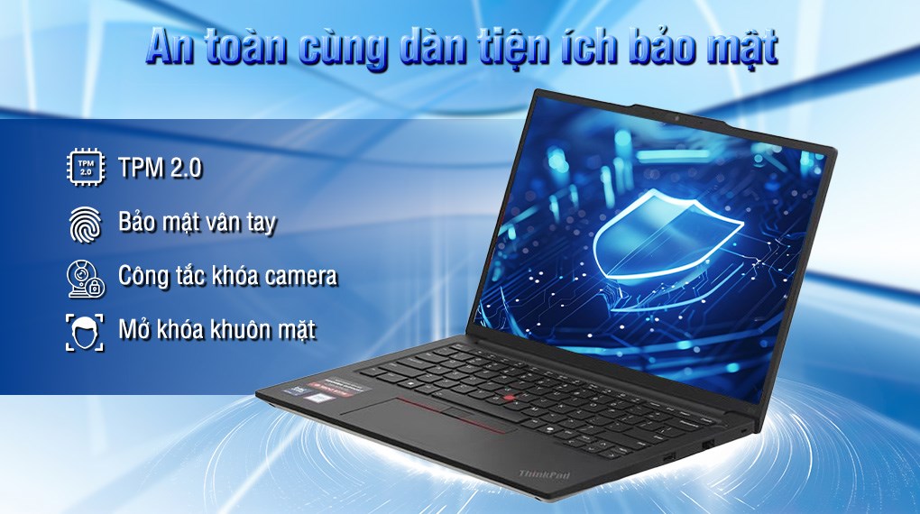 Lenovo ThinkPad E14 Ultra 7 155H (21M70051VN) - Tiện ích