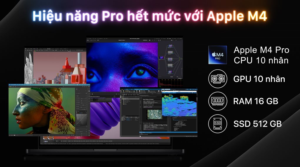 Laptop MacBook Pro 14 inch Nano M4 16GB/512GB