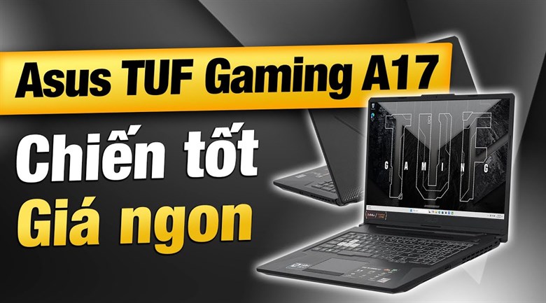 Laptop Asus TUF Gaming A17 FA706NFR - HX025W (R7 7435HS, 16GB, 512GB, RTX 2050 4GB, Full HD 144Hz, Win11)