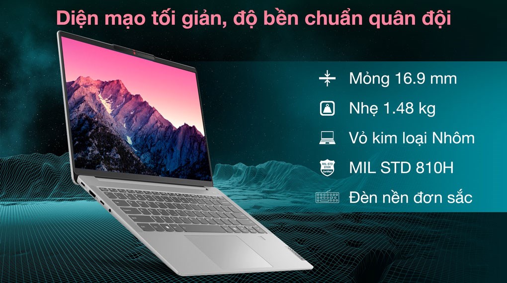 Laptop Lenovo IdeaPad Slim 5 14IMH9 - 83DA006TVN (Ultra 5 125H, 16GB, 1TB, WUXGA OLED, Win11)