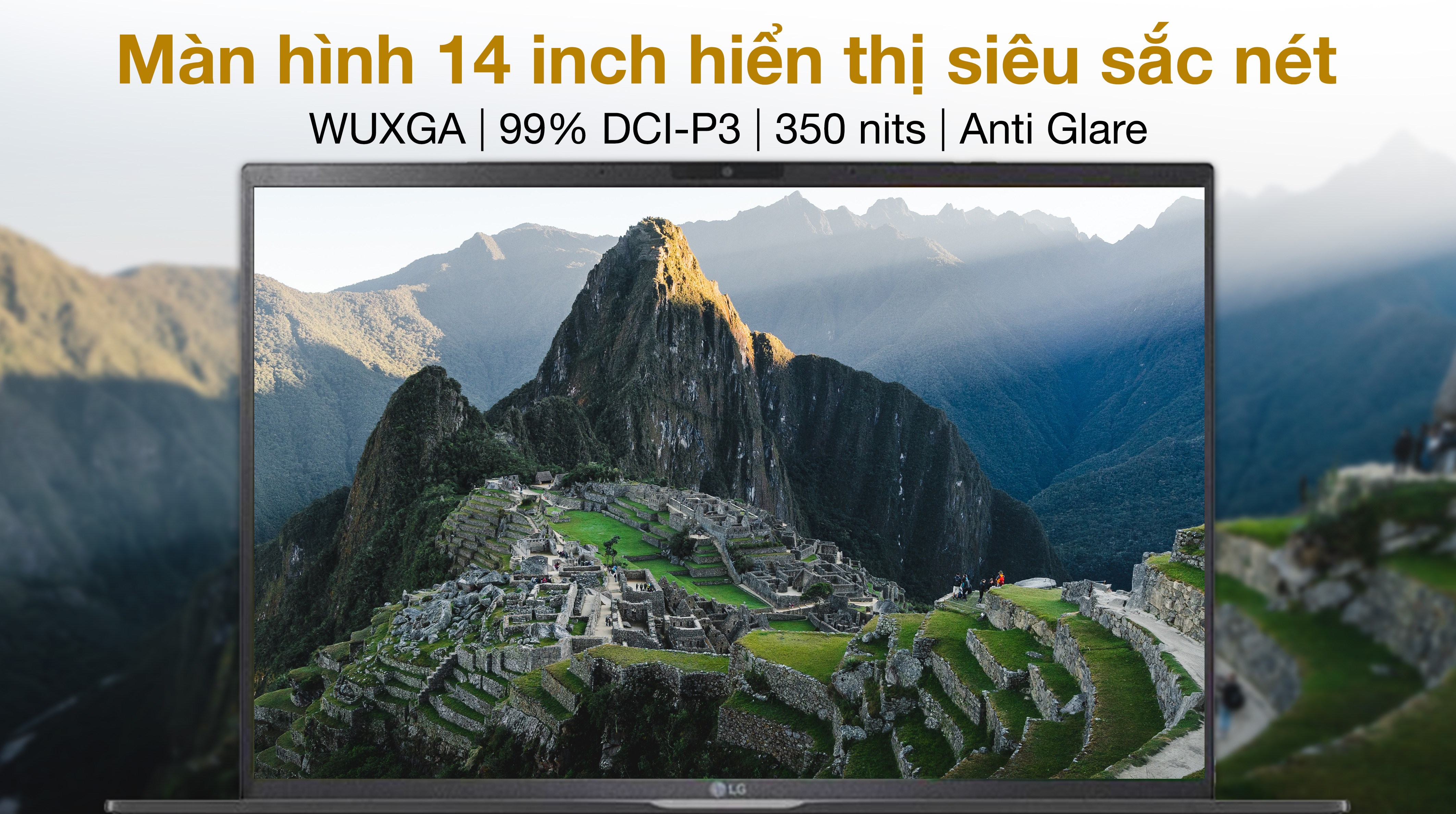 Laptop LG Gram 14Z90S - 14Z90S-G.AH75A5 (Ultra 7 155H, 16GB, 512GB, WUXGA, Win11)