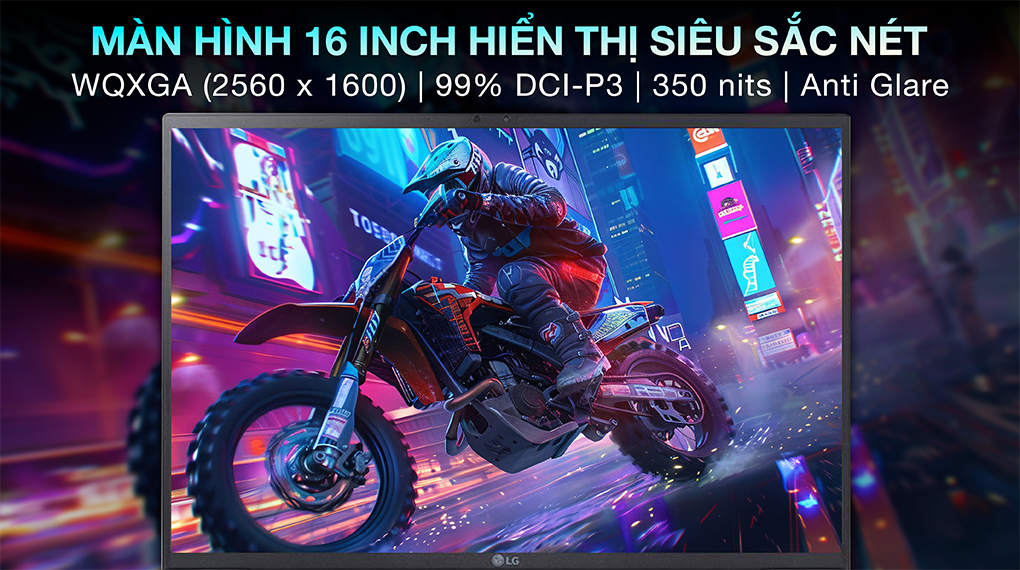 Laptop LG Gram 16Z90S - 16Z90S-G.AH76A5 (Ultra 7 155H, 16GB, 512GB, WQXGA, Win11)