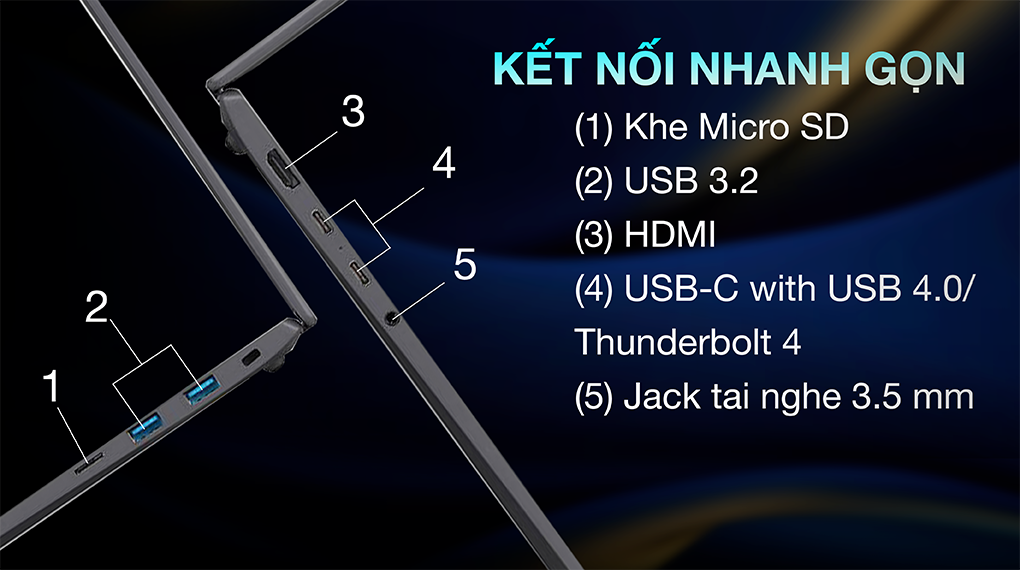 Laptop LG Gram 16Z90S - 16Z90S-G.AH76A5 (Ultra 7 155H, 16GB, 512GB, WQXGA, Win11)