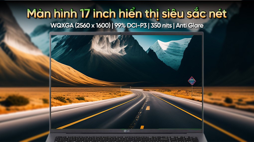 Laptop LG Gram 17Z90S - 17Z90S-G.AH78A5 (Ultra 7 155H, 16GB, 1TB, WQXGA, Win11)