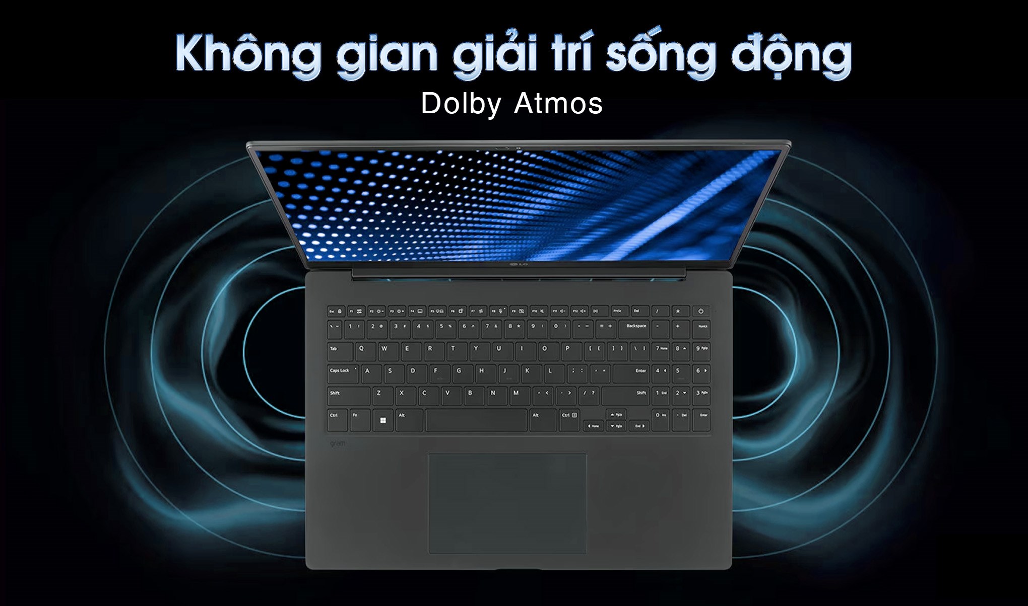 Laptop LG Gram 16Z90SP - 16Z90SP-K.AH78A5 (Ultra 7 155H, 16GB, 512GB, 2.8K OLED, Win11)