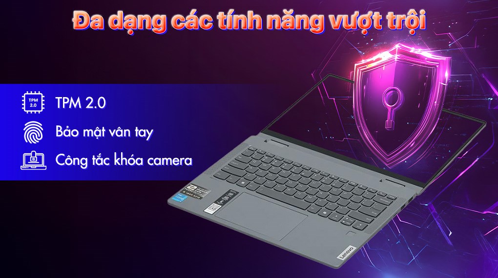 Laptop Lenovo IdeaPad 5 2in1 14IRH9 - 83KX003WVN (i5 13420H, 16GB, 512GB, WUXGA OLED, Cảm ứng, Win11)