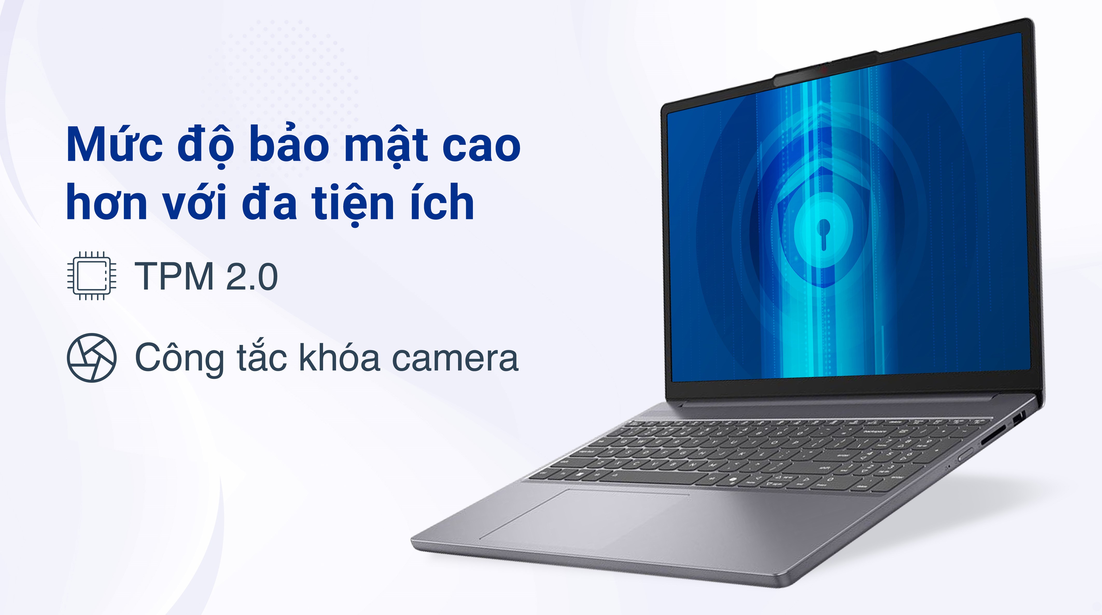 Laptop Lenovo IdeaPad Slim 3 15IRH10 - 83K1000HVN (i5 13420H, 16GB, 512GB, WUXGA, Win11)