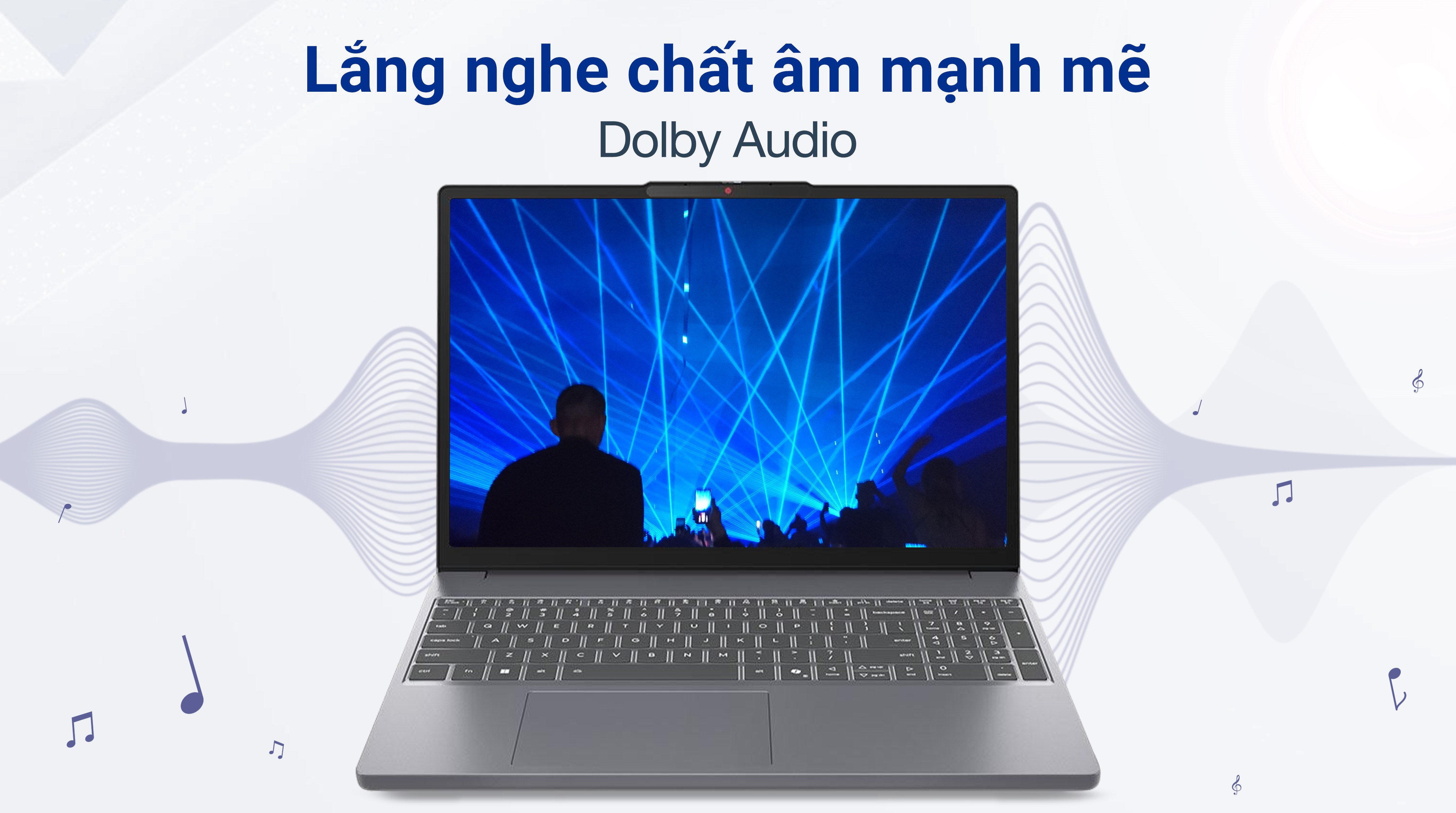 Laptop Lenovo IdeaPad Slim 3 15IRH10 - 83K1000HVN (i5 13420H, 16GB, 512GB, WUXGA, Win11)