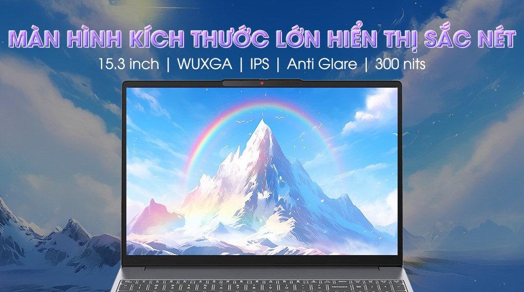 Laptop Lenovo IdeaPad Slim 3 15IRH10 - 83K1000JVN (i7 13620H, 16GB, 512GB, WUXGA, Win11)