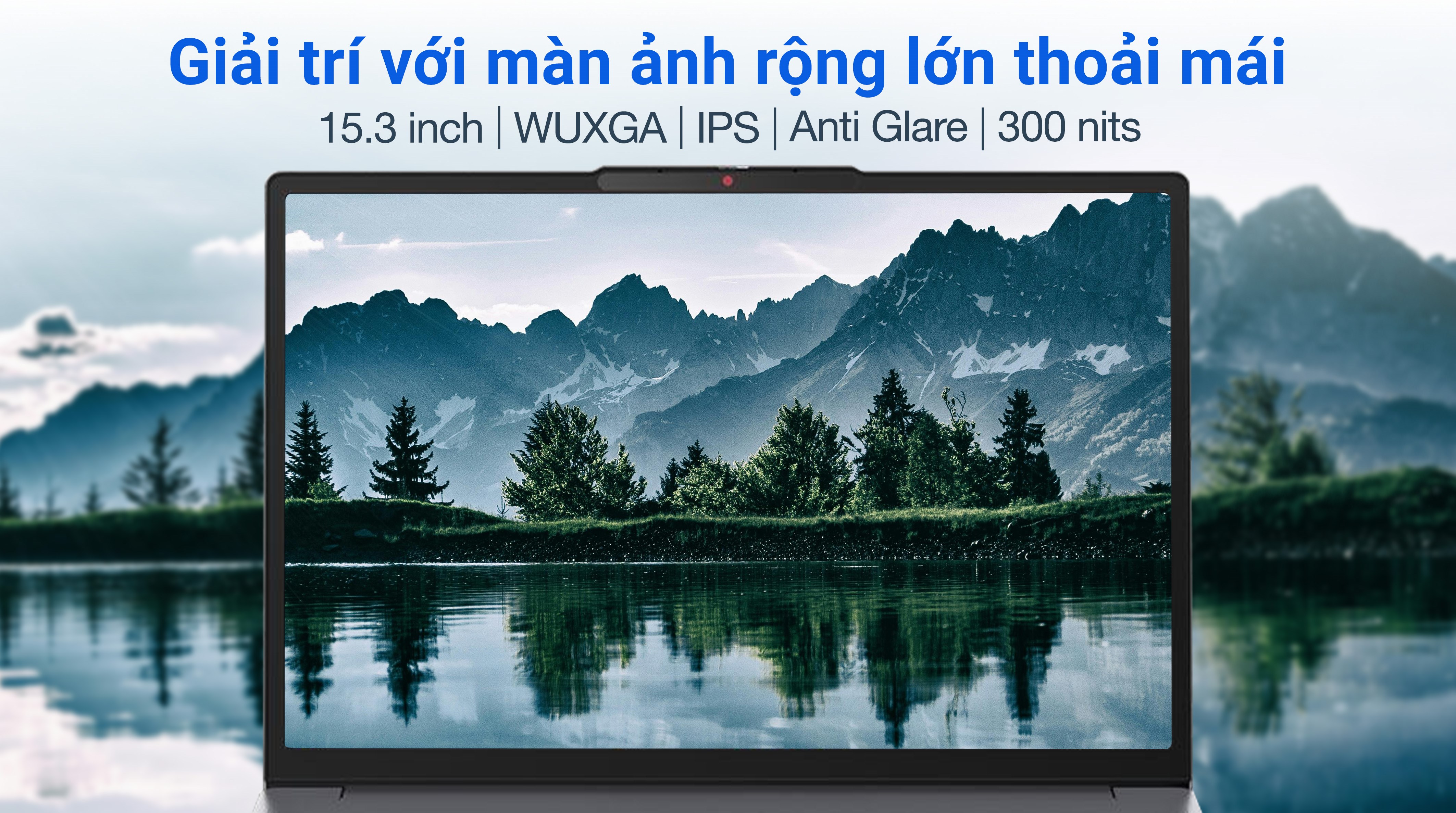 Laptop Lenovo IdeaPad Slim 3 15IRH10 - 83K1000FVN (i7 13620H, 24GB, 512GB, WUXGA, Win11)