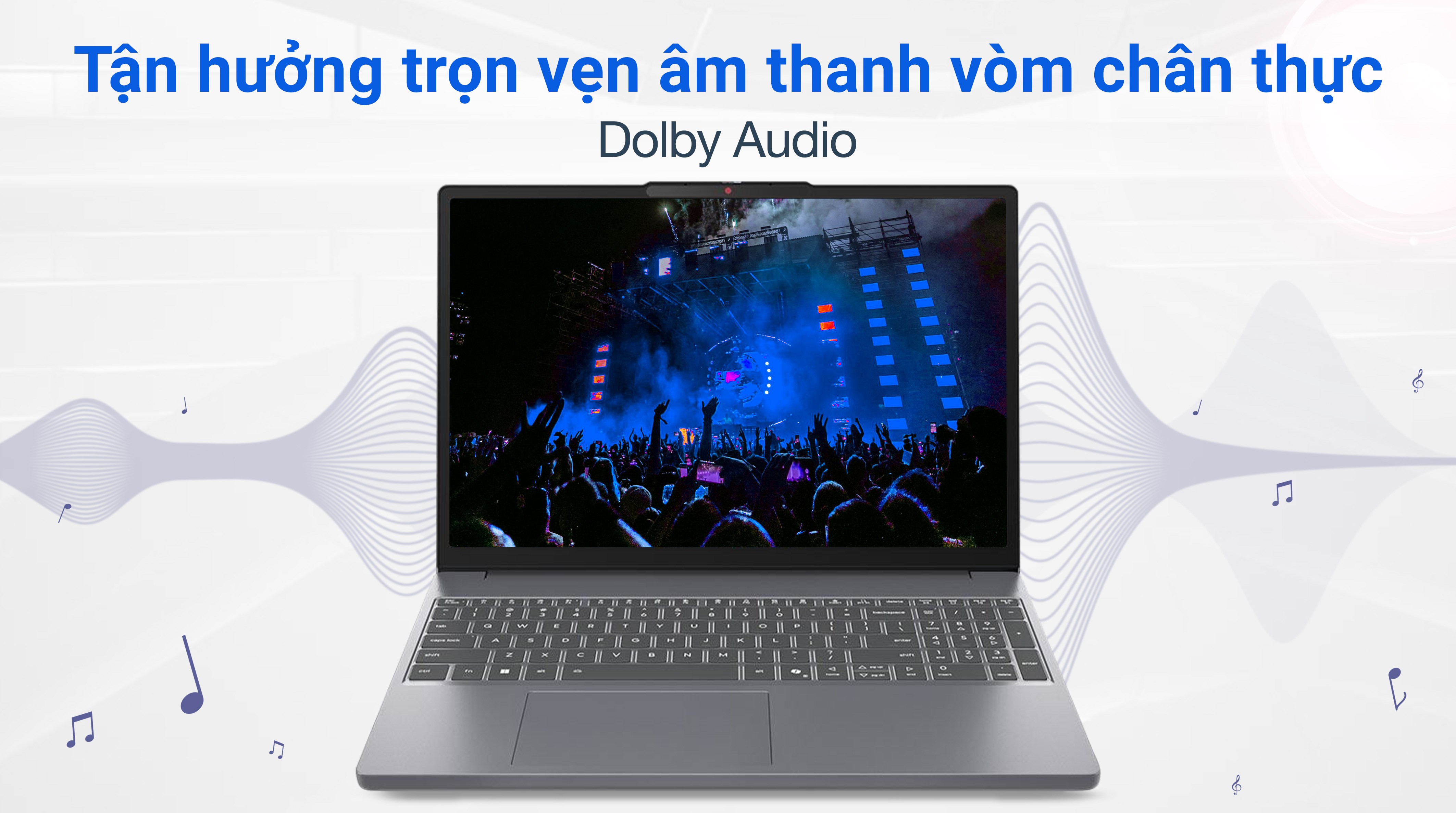 Laptop Lenovo IdeaPad Slim 3 15IRH10 - 83K1000FVN (i7 13620H, 24GB, 512GB, WUXGA, Win11)