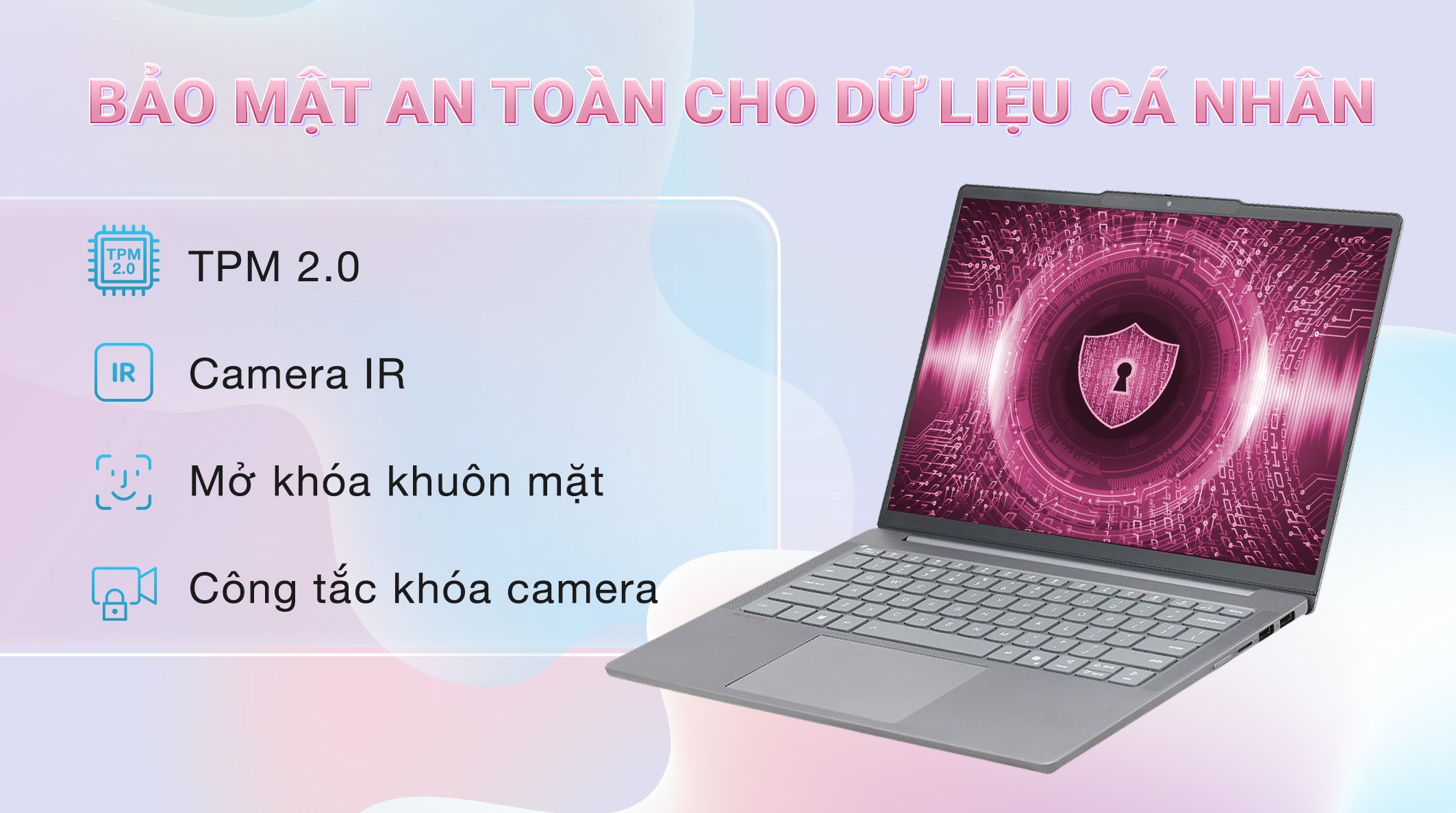 Laptop Lenovo IdeaPad Slim 5 OLED 14AHP10 - 83HV001MVN (R7 8845HS, 32GB, 512GB, WUXGA OLED, OfficeH24+365, Win11)