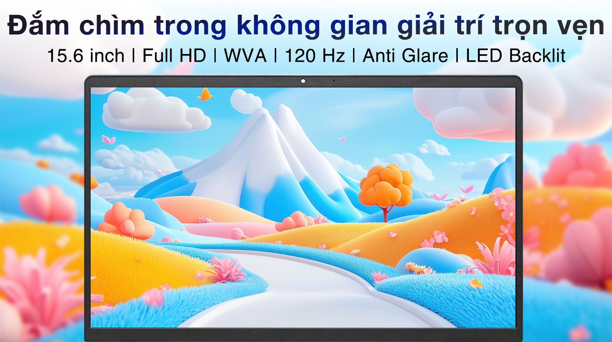 Laptop Dell Inspiron 15 3530 - N5I5530W1 (i5 1334U, 16GB, 512GB, Full HD 120Hz, OfficeH24+365, Win11)