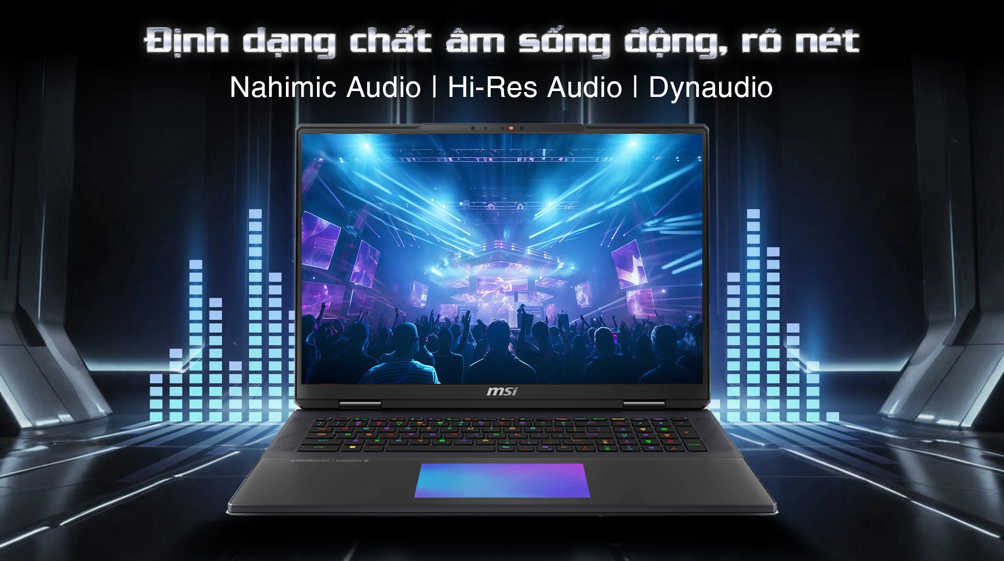 Laptop MSI Gaming Titan 18 HX AI A2XWIG - 090VN (Ultra 9 285HX, 64GB, 6TB, RTX 5080 16GB, 4K 120Hz, Win11)