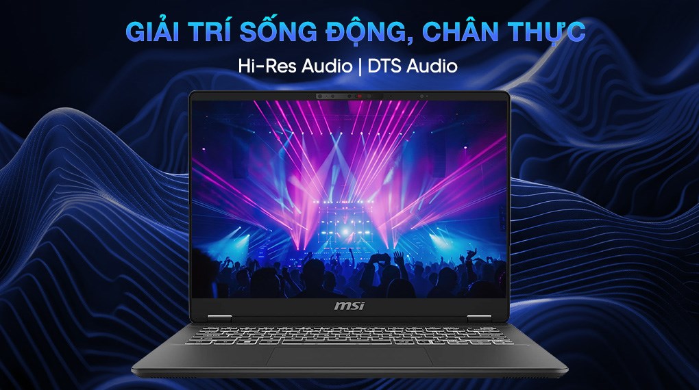 Laptop MSI Prestige 14 AI+ Evo C2VMG - 020VN (Ultra 7 258V, 32GB, 1TB, 2.8K OLED 120Hz, Win11)