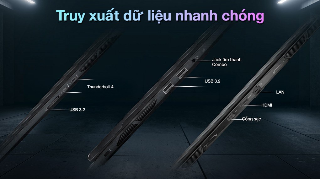 Laptop MSI Gaming Stealth 18 HX AI A2XWIG - 017VN (Ultra 9 275HX, 32GB, 2TB, RTX 5080 16GB, 4K 120Hz, Win11)