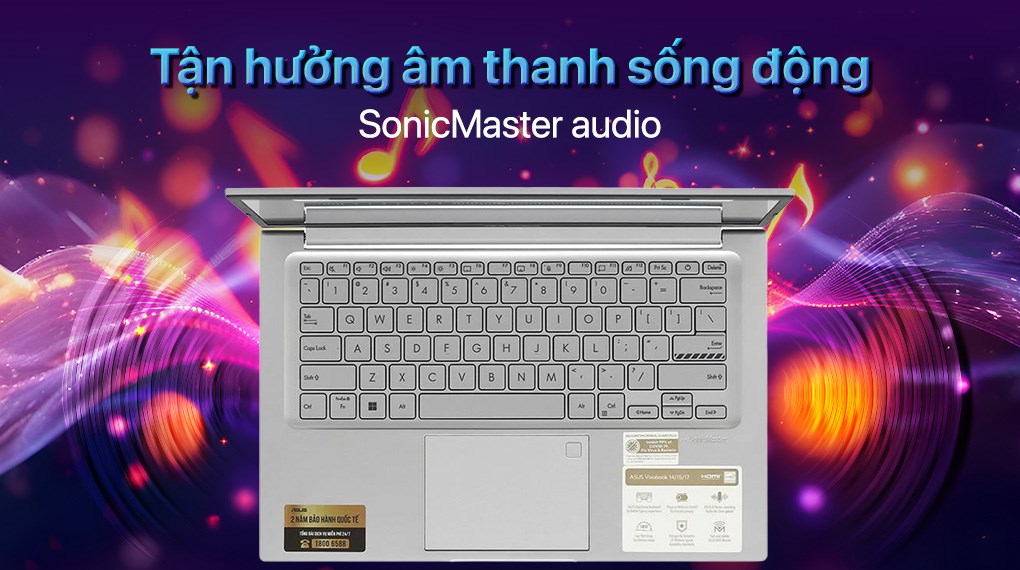 Laptop Asus Vivobook 14 X1404VA - NK771WS (i5 1334U, 16GB, 512GB, Full HD, OfficeH24+365, Win11)