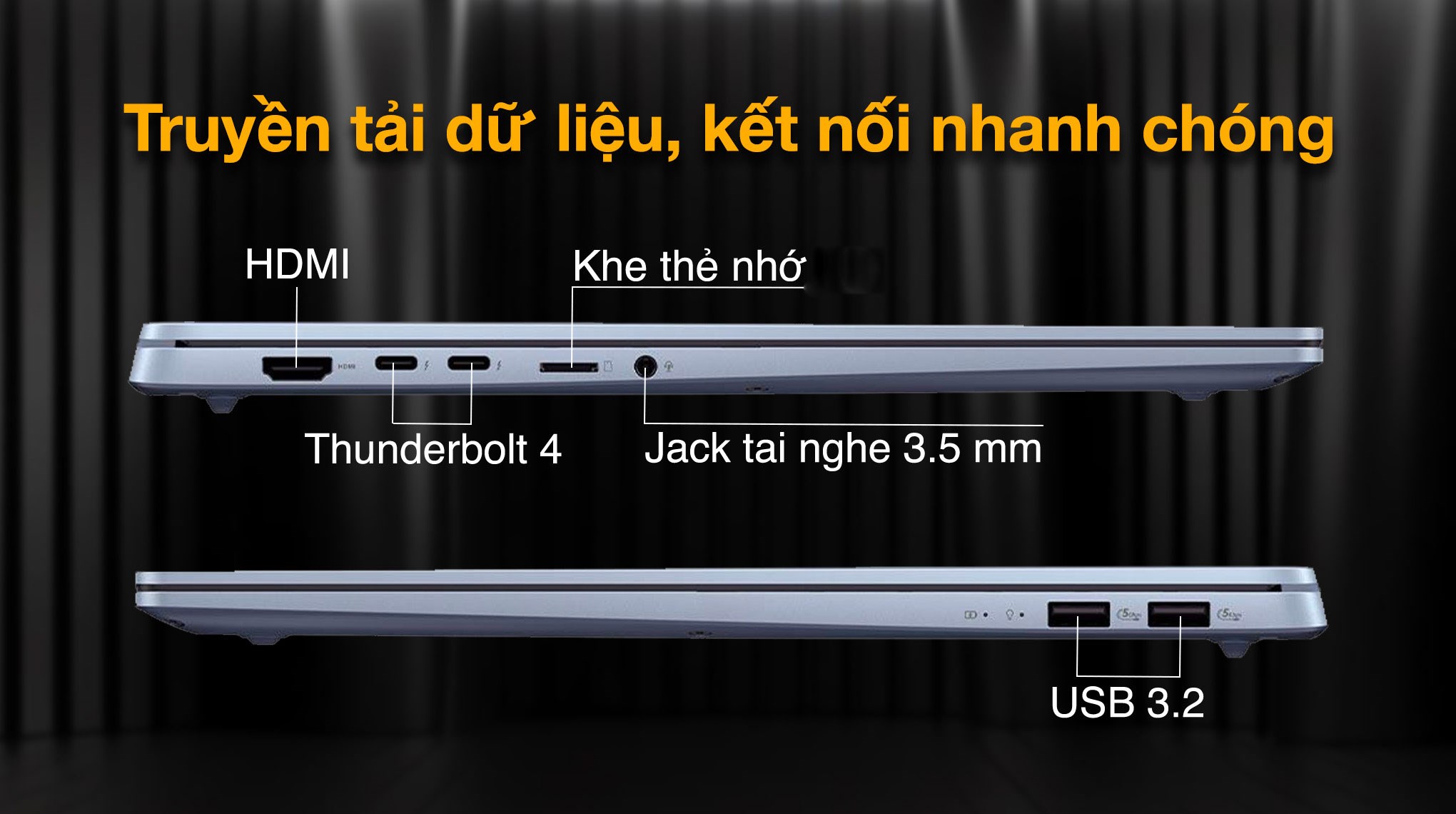 Laptop Asus Vivobook S16 S5606CA - RI115WS (Ultra 7 255H, 32GB, 1TB, 2.8K 120Hz, OfficeH24+365, Win11)