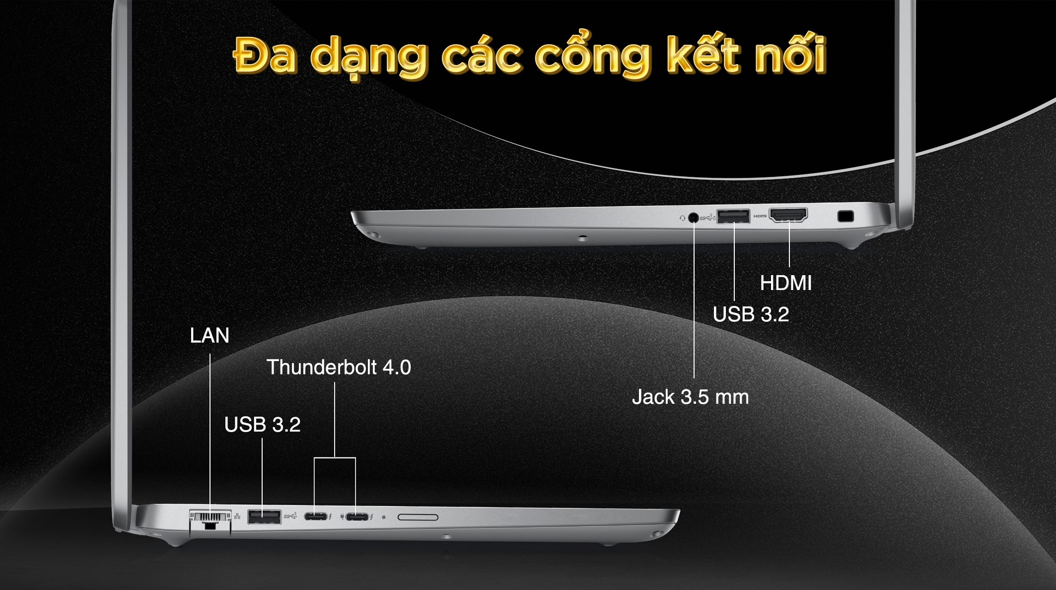 Laptop Dell Latitude 5450 - L5450-125U-16512W (Ultra 5 125U, 16GB, 512GB, Full HD, Win11)