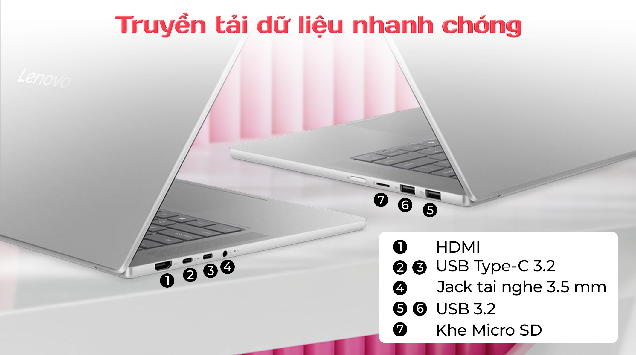 Laptop Lenovo IdeaPad Slim 5 OLED 15ARP10 - 83J3001DVN (R7 7735HS, 16GB, 512GB, WQXGA OLED 165Hz, Win11)