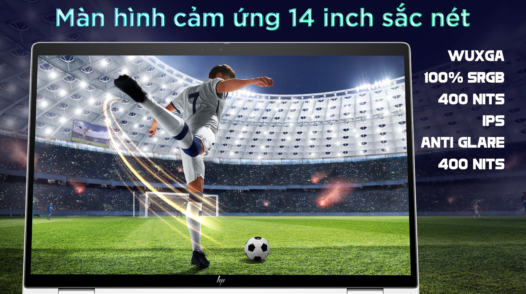 Laptop HP Elitebook X360 1040 G11 - AM9H3PT (Ultra 7 165H, 32GB, 1TB, WUXGA, Cảm ứng, Win11 Pro)