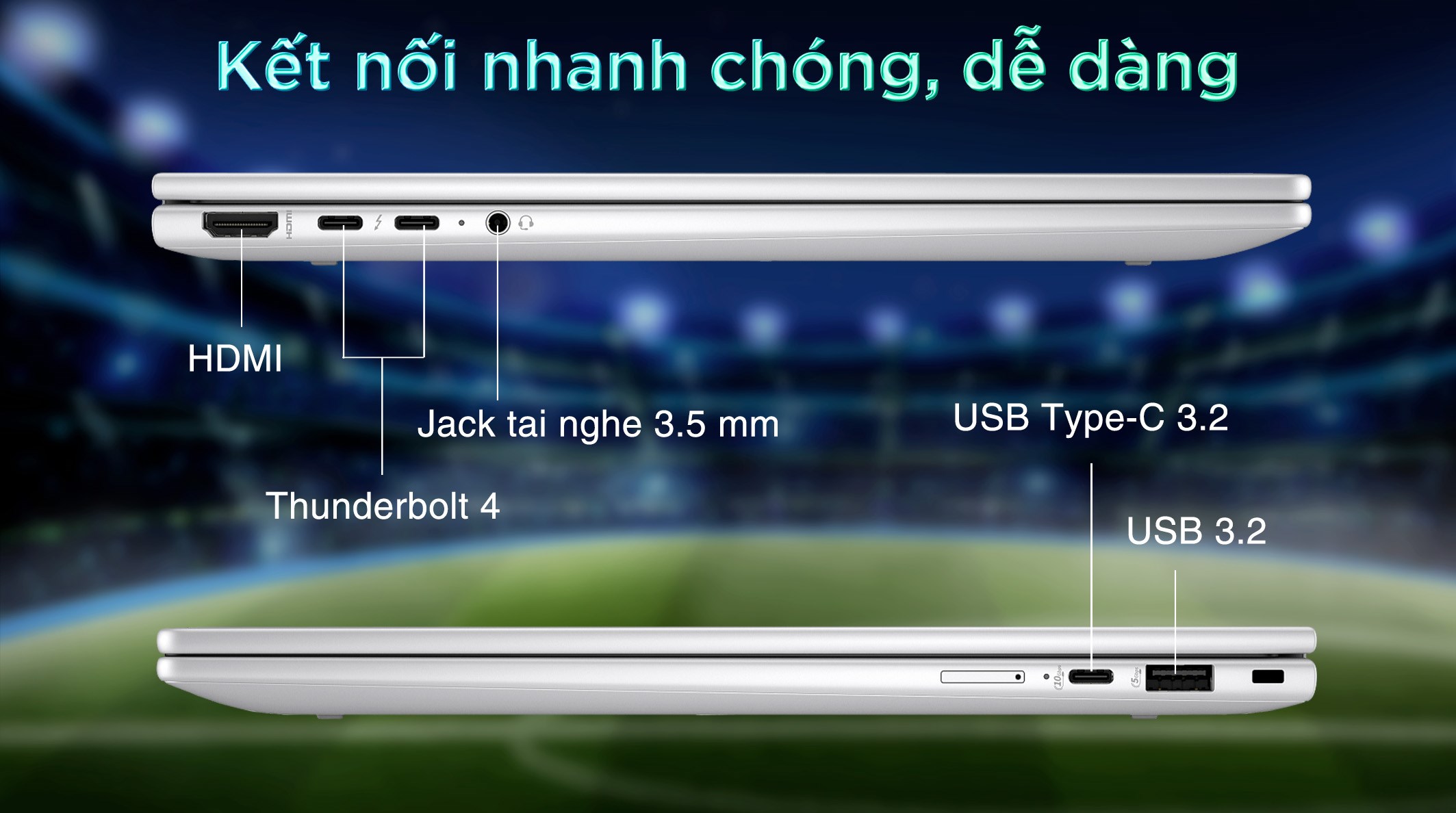 Laptop HP Elitebook X360 1040 G11 - AM9H3PT (Ultra 7 165H, 32GB, 1TB, WUXGA, Cảm ứng, Win11 Pro)