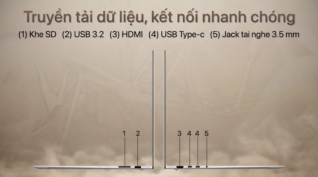 Laptop Asus Zenbook S16 UM5606KA - RK113WS (R7 AI 350, 24GB, 1TB, 2.8K OLED 120Hz, OfficeH24+365, Win11)