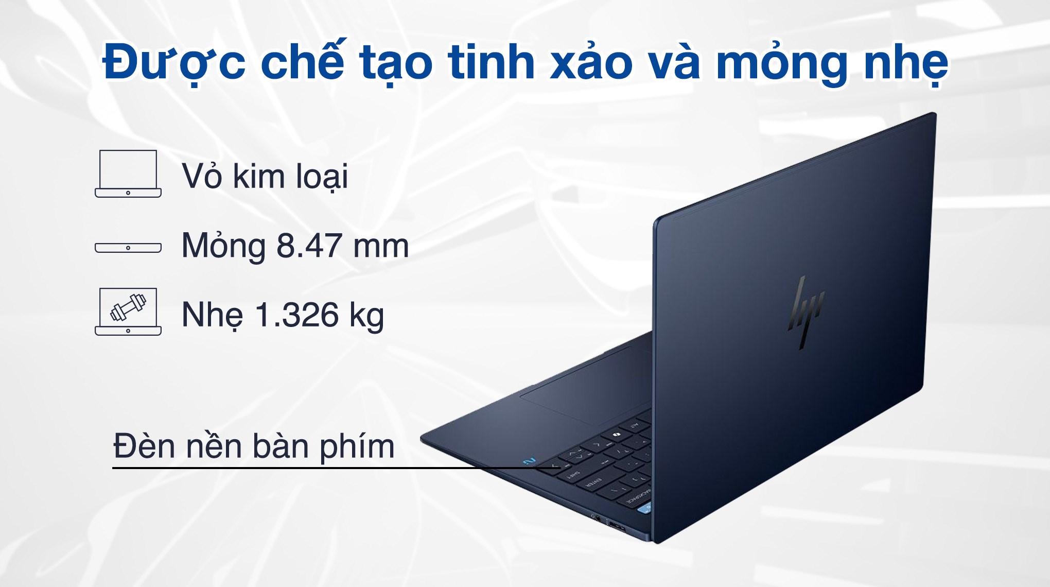 Laptop HP Elitebook Ultra G1q - B4PY1PT (X1E 78 100, 32GB, 1TB, 2.2K, Cảm ứng, Win11 Pro)
