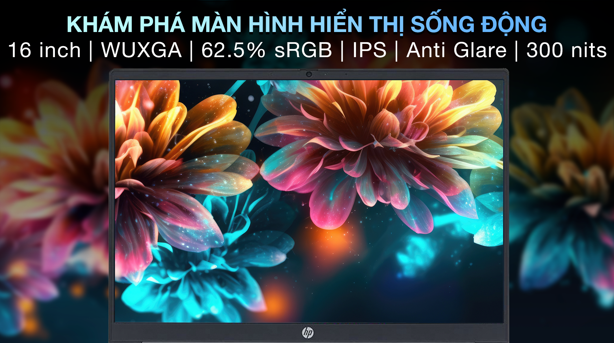 Laptop HP Pavilion 16 af0054TU - AY8C3PA (Ultra 5 125U, 16GB, 1TB, WUXGA, OfficeHS+365, Win11)