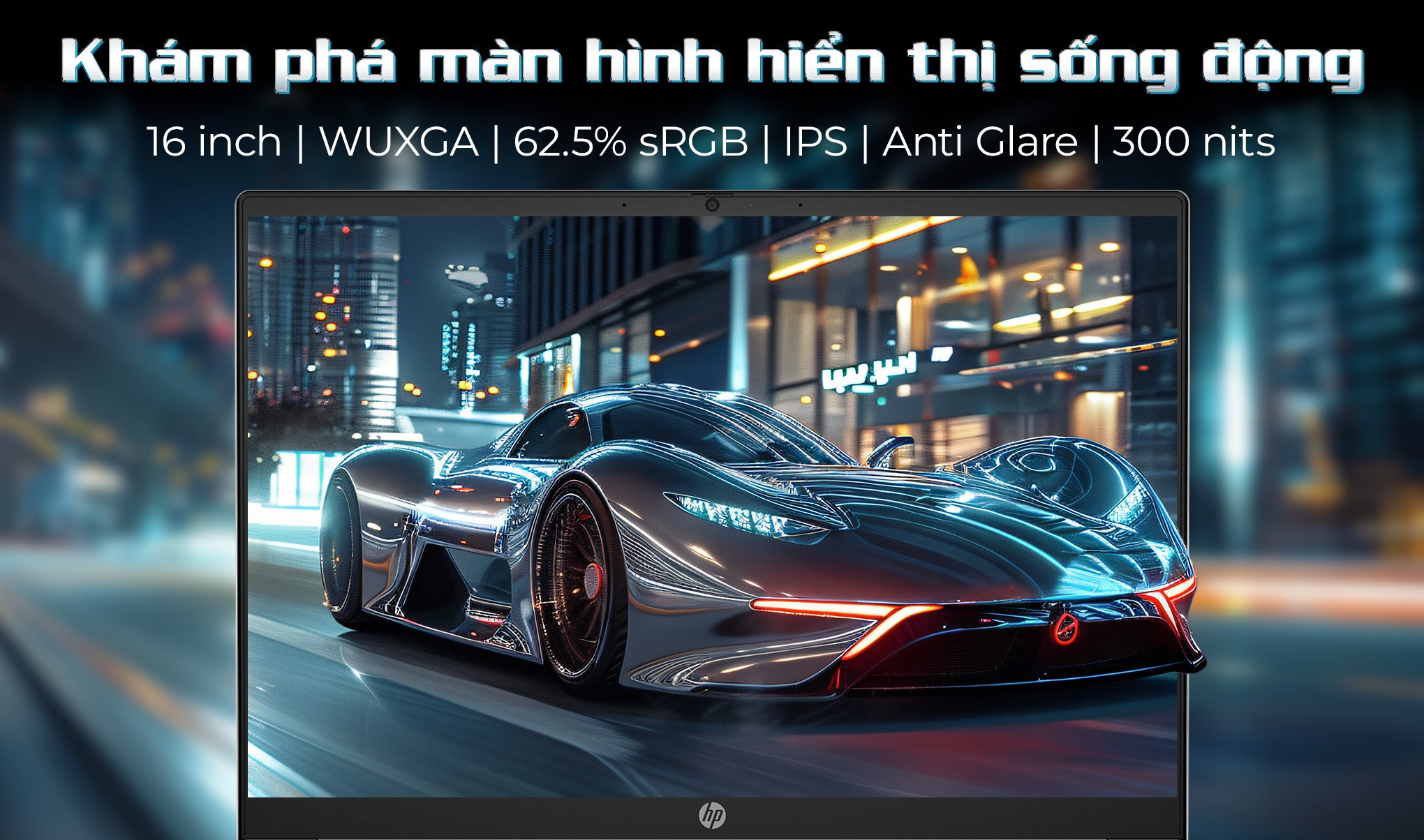 Laptop HP Pavilion 16 af0055TU - AY8C4PA (Ultra 5 125U, 16GB, 512GB, WUXGA, OfficeHS+365, Win11)