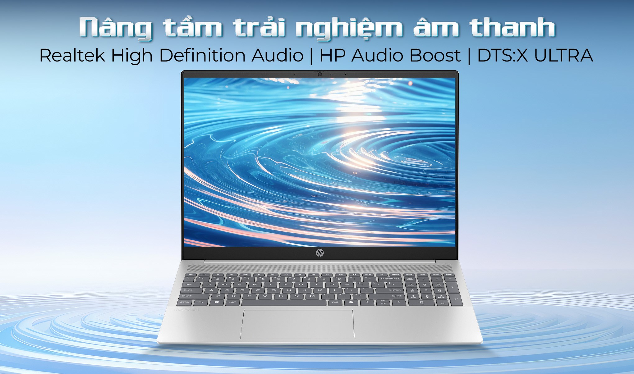 Laptop HP Pavilion 16 af0055TU - AY8C4PA (Ultra 5 125U, 16GB, 512GB, WUXGA, OfficeHS+365, Win11)