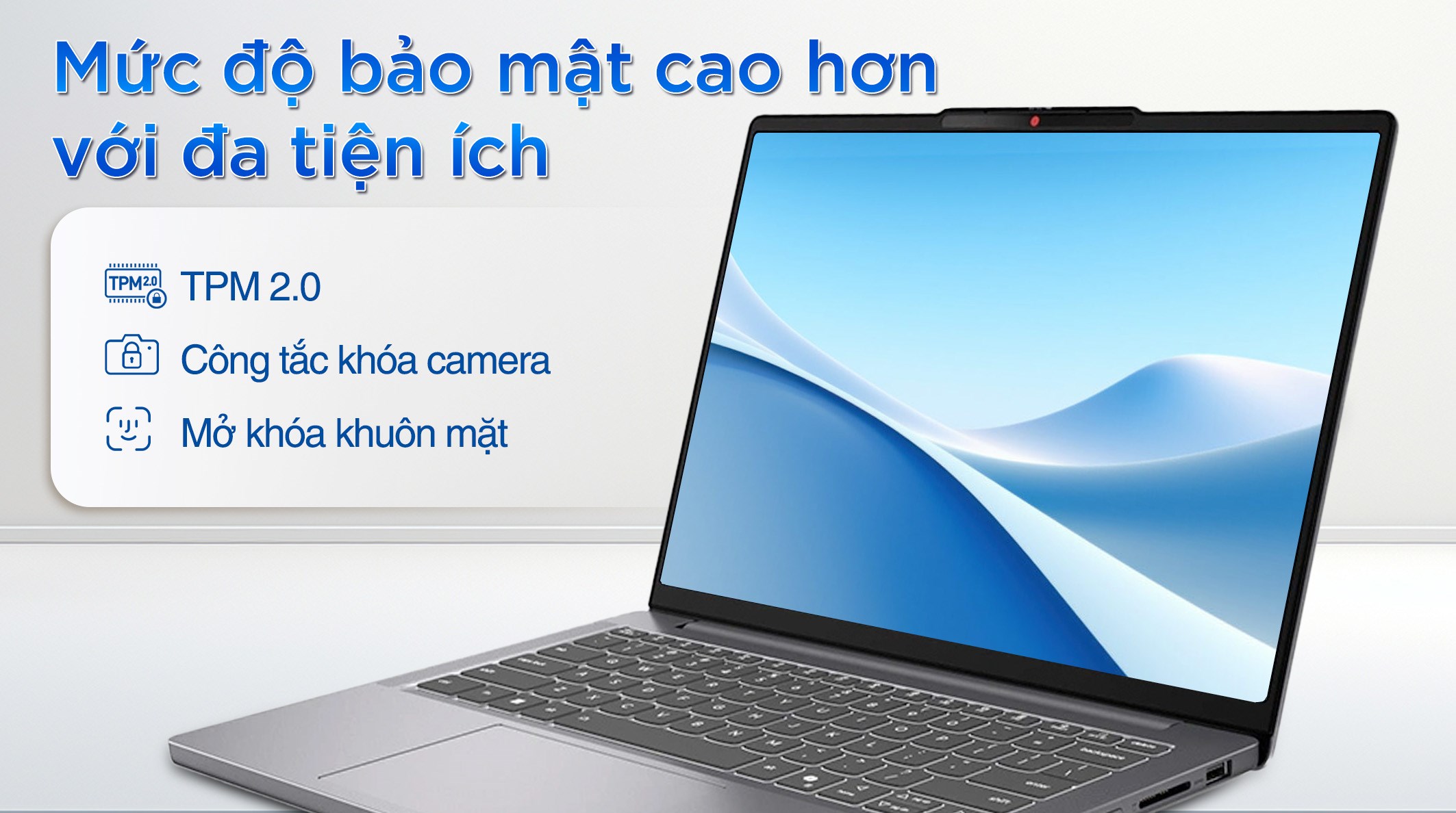 Laptop Lenovo Ideapad Slim 3 14IRH10 - 83K0000CVN (i5 13420H, 24GB, 512GB, WUXGA OLED, Win11)