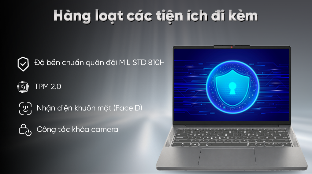 Laptop Lenovo Ideapad Slim 3 14IRH10 - 83K0000BVN (i5 13420H, 16GB, 512GB, WUXGA OLED, Win11)