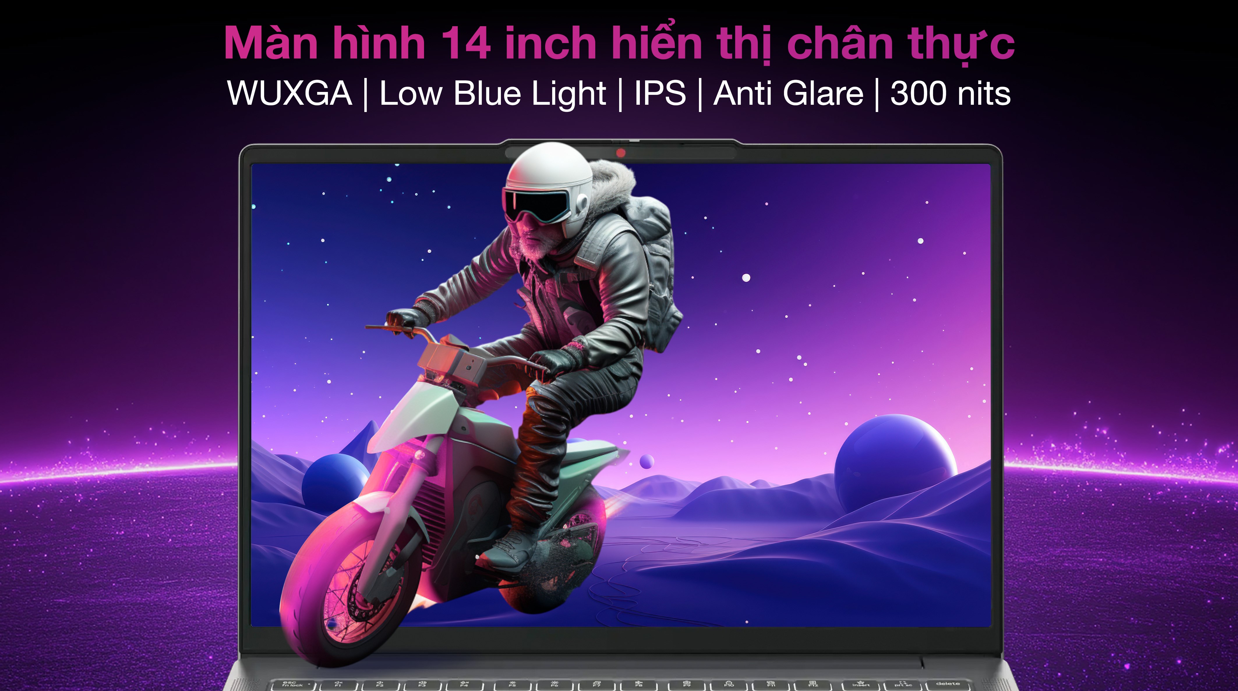 Laptop Lenovo IdeaPad Slim 3 14IRH10 - 83K00009VN (i7 13620H, 24GB, 512GB, WUXGA, Win11)