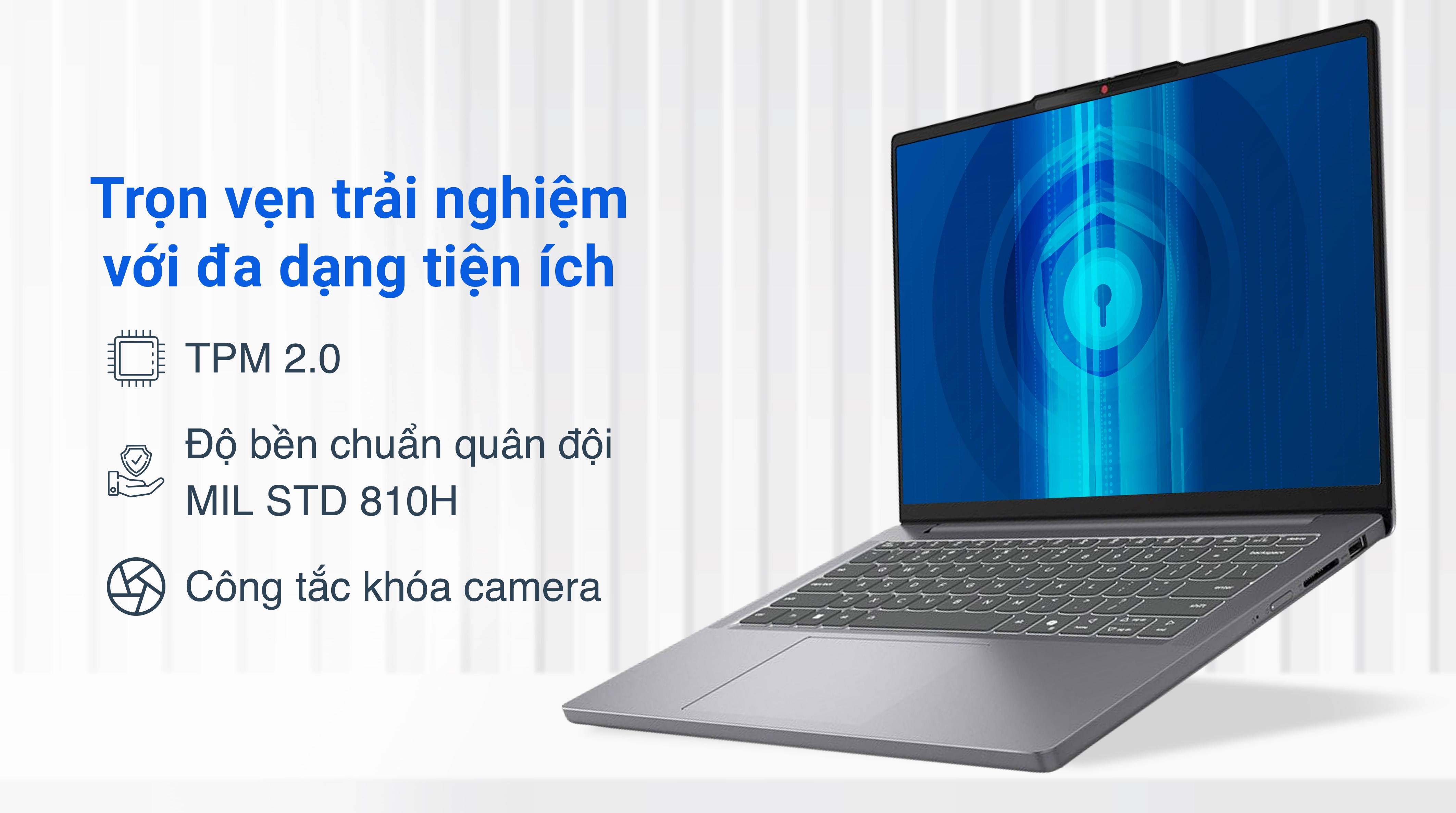 Laptop Lenovo IdeaPad Slim 3 14IRH10 - 83K00007VN (i7 13620H, 16GB, 512GB, WUXGA, Win11)