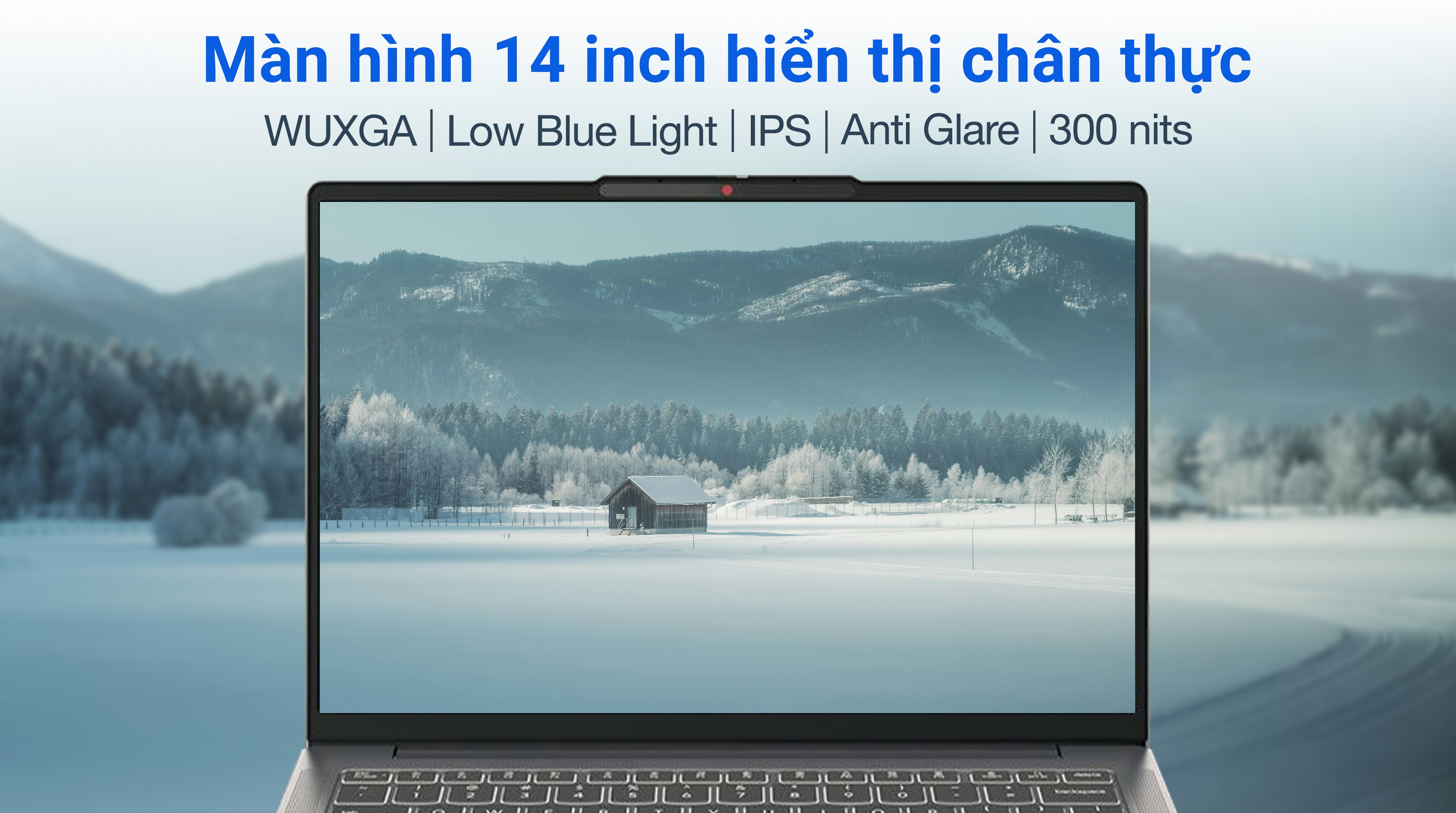 Laptop Lenovo IdeaPad Slim 3 14IRH10 - 83K00007VN (i7 13620H, 16GB, 512GB, WUXGA, Win11)