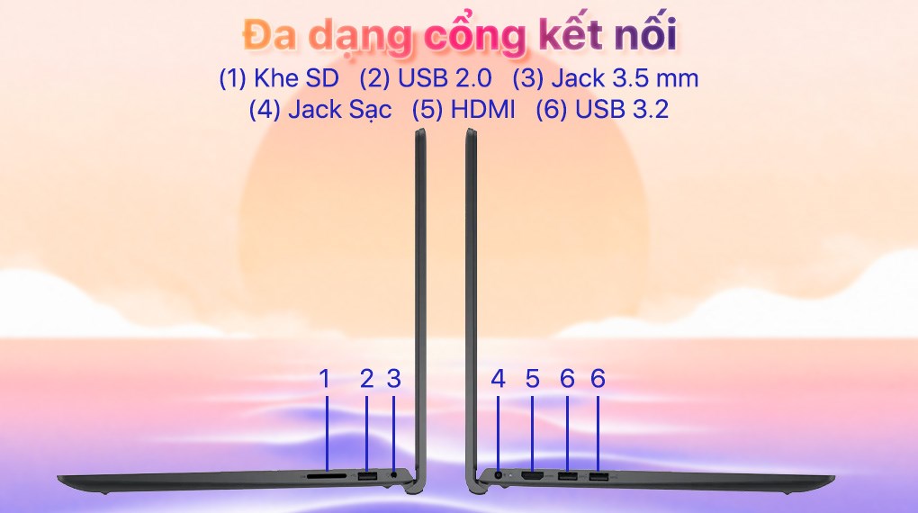 Laptop Dell Inspiron 15 3520 - 71054775 (i5 1235U, 16GB, 512GB, Full HD 120Hz, OfficeH24+365, KYHD, Win11)