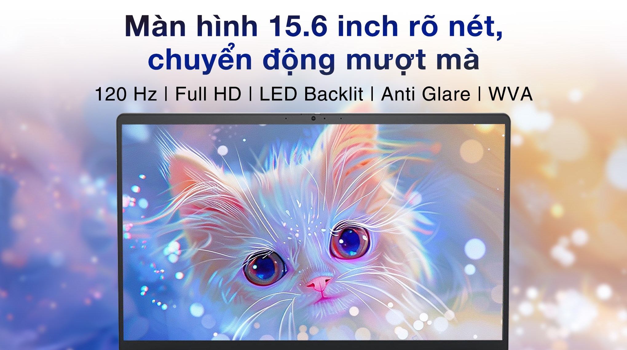 Laptop Dell Inspiron 15 3520 - 71064798 (i5 1235U, 16GB, 512GB, Full HD 120Hz, OfficeH24+365, KYHD, Win11)