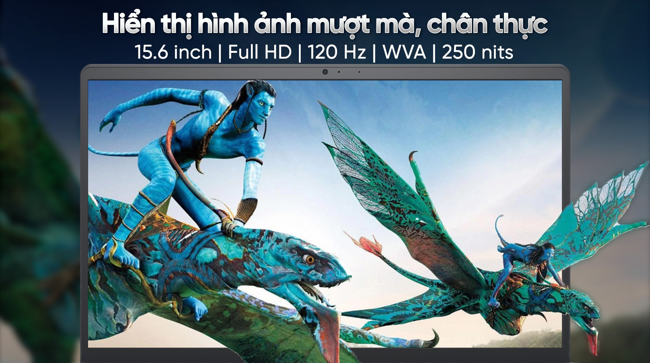 Laptop Dell Inspiron 15 3520 - N3520-i5U085W11BLU-FP (i5 1235U, 8GB, 512GB, Full HD 120Hz, OfficeH24+365, Win11)