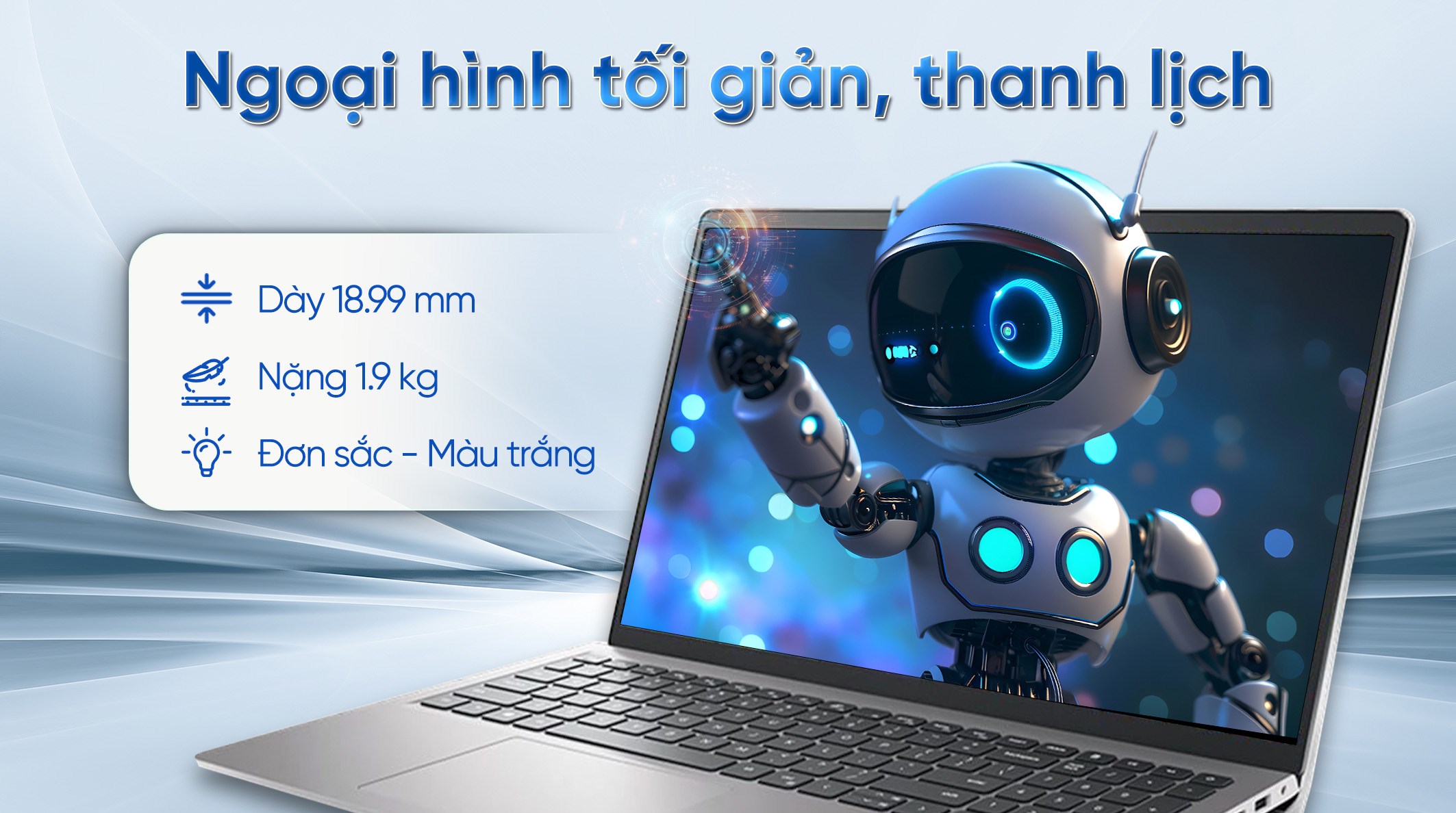 Laptop Dell Inspiron 15 3520 - N3520-i5U165W11SLU-BL (i5 1235U, 16GB, 512GB, Full HD 120Hz, OfficeH24+365, Win11)