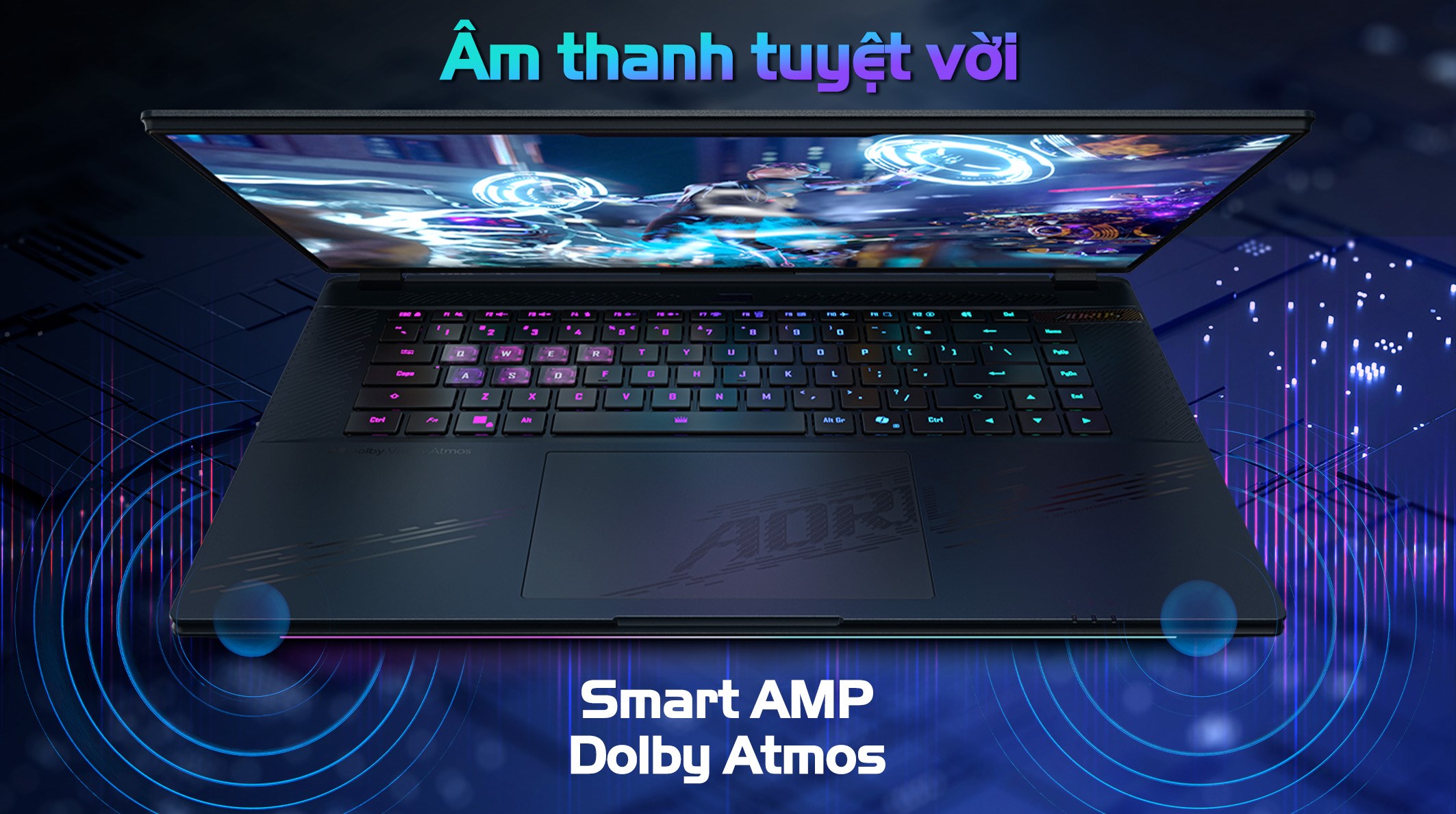 Laptop GIGABYTE Gaming AORUS MASTER 16 - AORUS-MASTER-16-BYHC5VNE64SH (Ultra 9 275HX, 32GB, 1TB, RTX 5080 16GB, WQXGA OLED 240Hz, Win11)