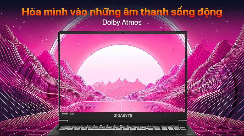 Laptop GIGABYTE Gaming G6 MF RC56 - 9RC56MF0HJIIXIVN000 (i7 13620H, 16GB, 512GB, RTX 4050 6GB, WUXGA 165Hz, Win11)