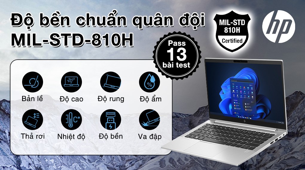 Laptop HP 240 G10 - B73TJAT (i3 1315U, 8GB, 512GB, Full HD, Win11)