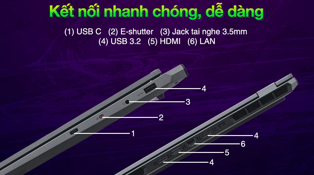 Laptop Lenovo Gaming LOQ 15ARP9 - 83JC00J0VN (R7 7435HS, 24GB, 512GB, RTX 4050 6GB, Full HD 144Hz, Win11)